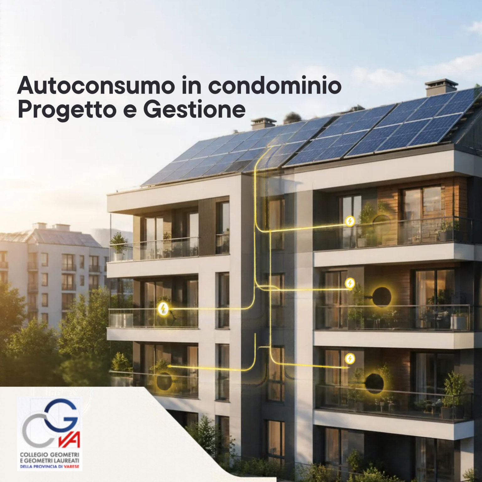 Autoconsumo in condominio - Progetto e gestione